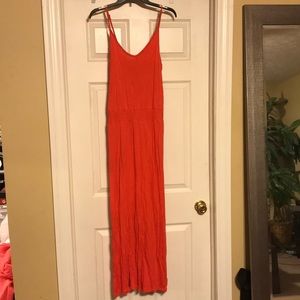 Coral Old Navy Maxi Dress